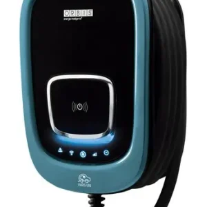 Cargador coche eléctrico monofásico con WiFi VIARIS UNI 7,4kW con manguera Tipo 2 de 5 metros Precio Económico