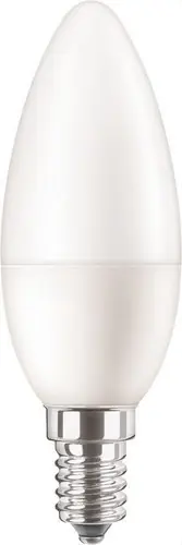 Bombilla LED vela CorePro Candle ND 5-40W E14 840 B35 FR Precio De Fábrica