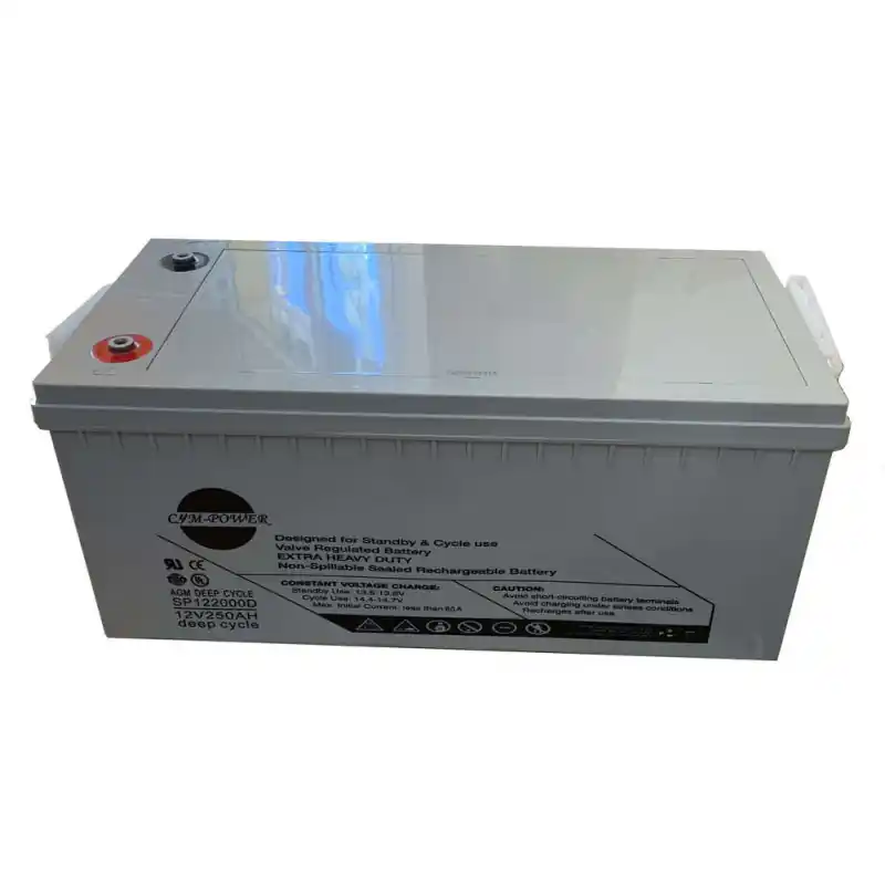 BATERIA AGM 12V 260AH 1560WH C100 CICLO PROFUNDO CYM POWER CYM220A 01056 Económico