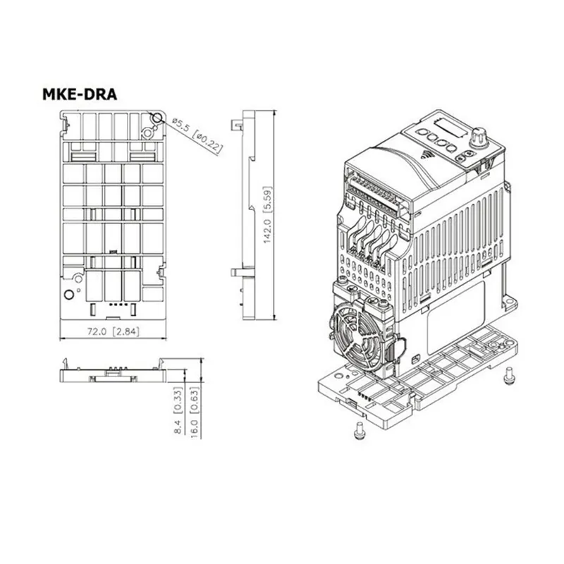 Garantía De Devolución De Dinero BASE MONT RIEL DIN FRAM A MKE