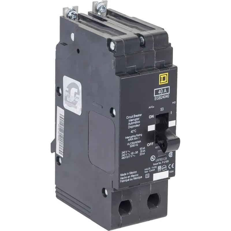 BREAKER 125/2 35KA 277/480 EGB24125 Económico
