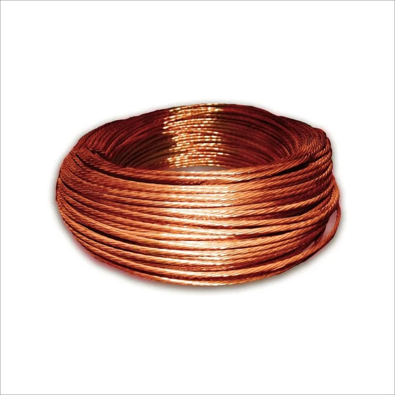 CABLE DESNUDO COBRE #2 AWG, 7 HEBRAS, ASTM B-1 / B-3 / B-8 / B-787, LINEAS AREA, PUESTA TIERRA, COD: TS55 Compra Ahora