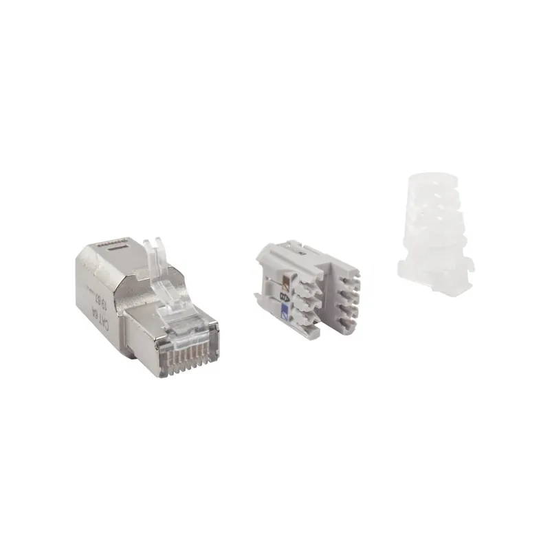 Entrega Rápida CONECTOR RJ-45 ZPLUG BLINDADO CAT6A ZP16AS00S