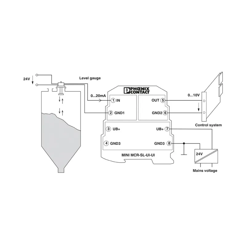 CONVERTIDOR SENAL ANALOGICA 24VDC MINI 2864150 Compra Ahora