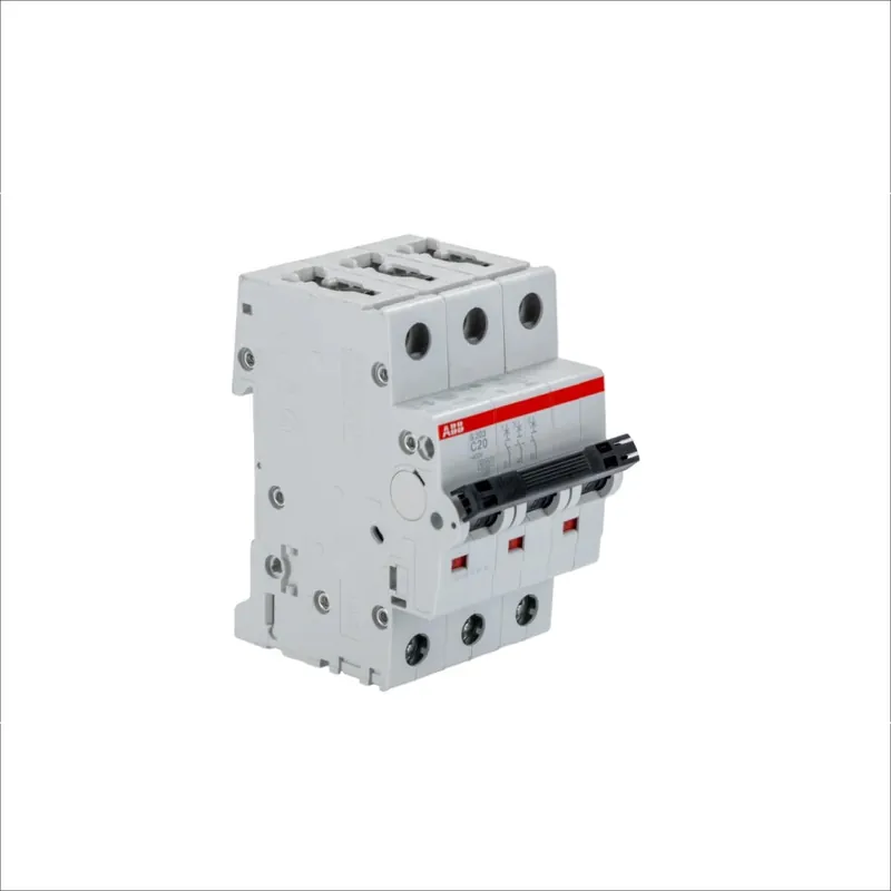 MINIBREAKER ABB (S203-C20) 480V C 6KA 3P 20A AC/DC Rebajas