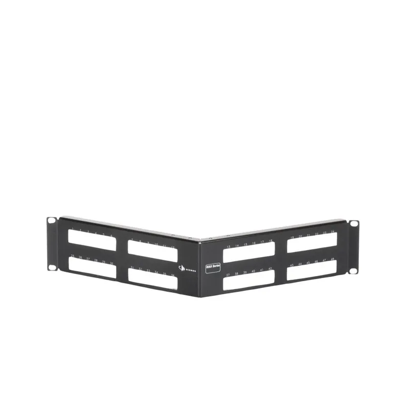 Entrega Rápida PATCH PANEL ANGULAR 2U 48P SIN JACK MXPNLA48