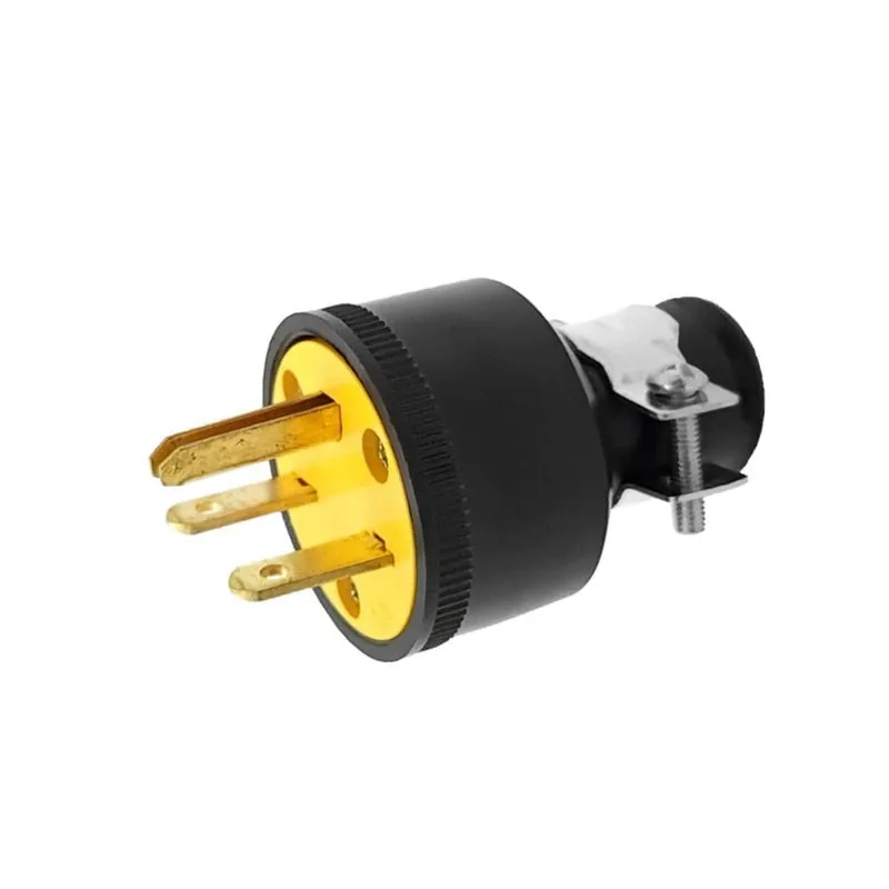 Pago Seguro PLUG POLARIZADO CAUCHO 15 AMP 250V E351711