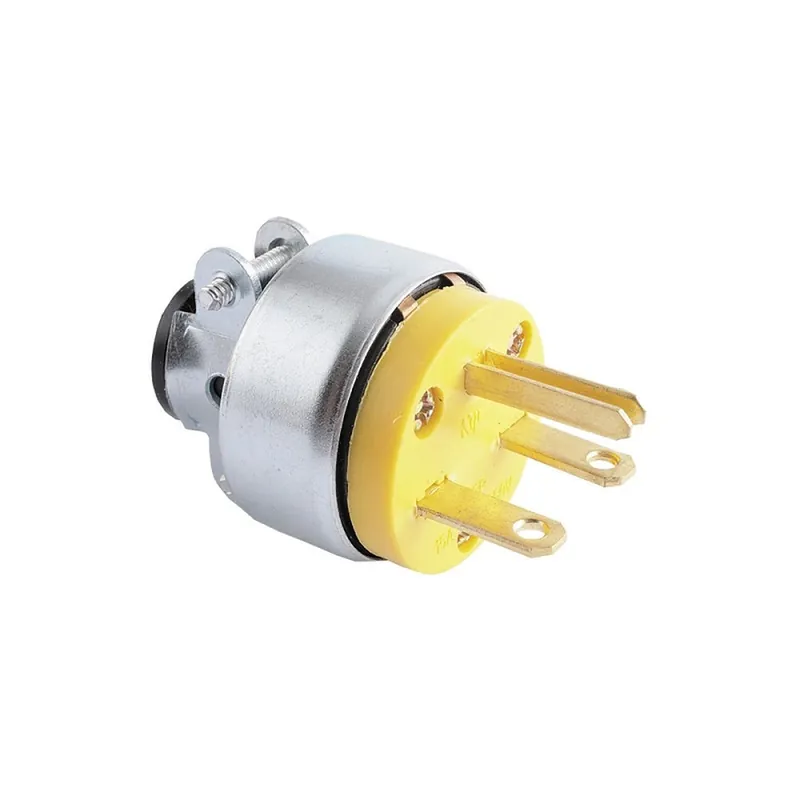 Súper Precio PLUG POLARIZADO DE METAL 15 AMP 250V 2866