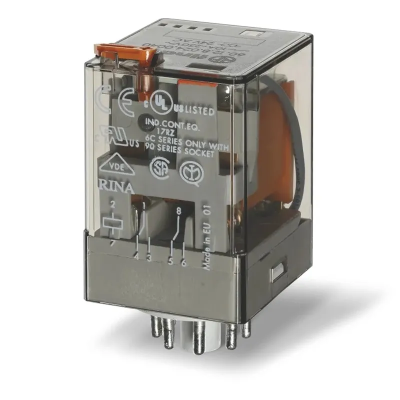 RELE 8 PINES CIRC FINDER 24VAC 60.12.8.024.0040 Compra Hoy