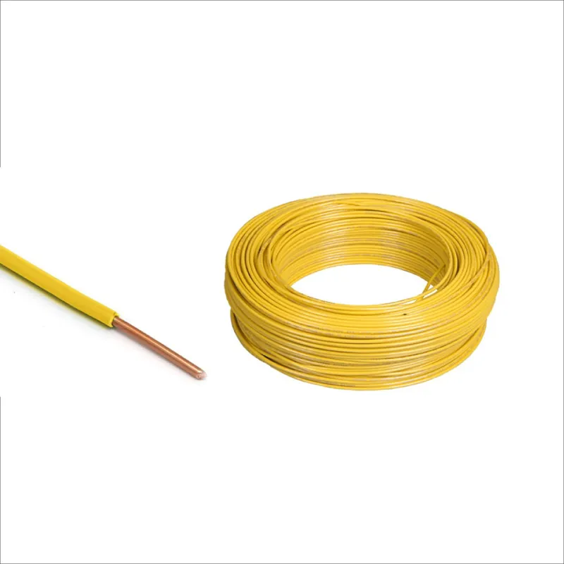 Súper Precio ROLLO ALAMBRE 152.4M #14 AMARILLO