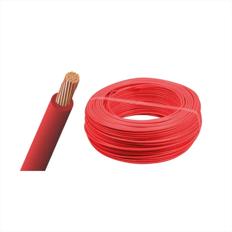 Solo Hoy ROLLO CABLE 152.4M # 6 ROJO