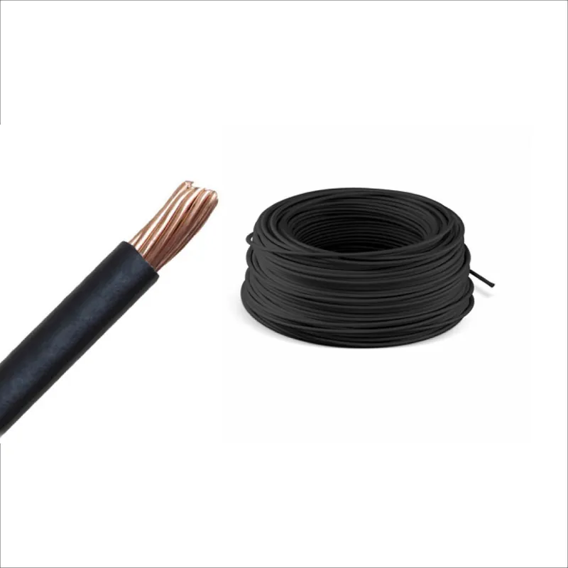 Promoción ROLLO CABLE 152.4M #4 NEGRO
