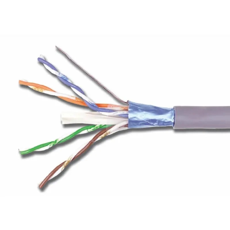 ROLLO DE CABLE COBRE F/UTP CAT6A LS0H GRIS 9A6L4A5 Compra Hoy