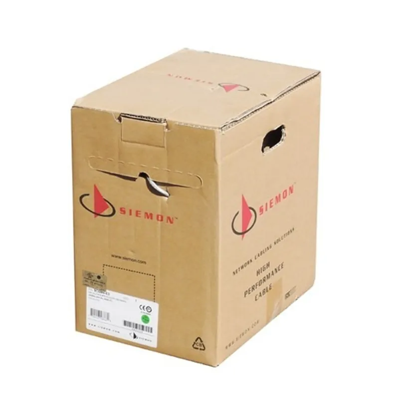 ROLLO DE CABLE COBRE UTP CM CATEGORIA 6 ROJO 9C6M4E203RXA Entrega Rápida