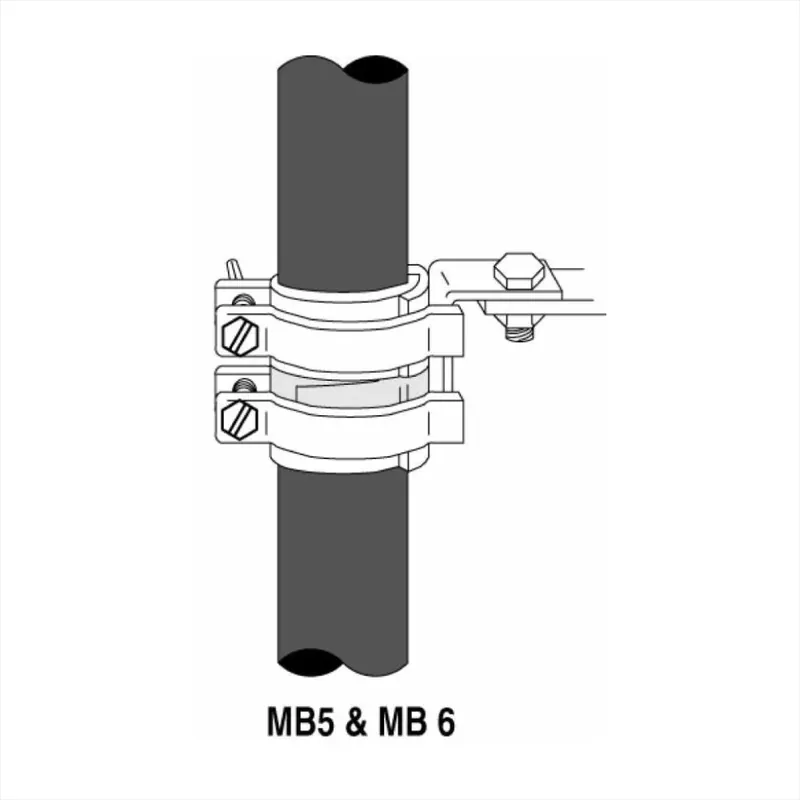 SOPORTE DE CABLE 1/0 A 500 MCM EN 34.5KV MB-5 3M Envío Gratis