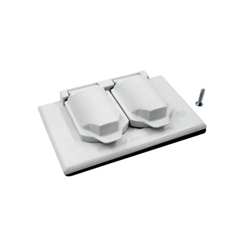 Rebajas TAPA WATERPROOF PARA TOMA DBL BLANCA CA8WH