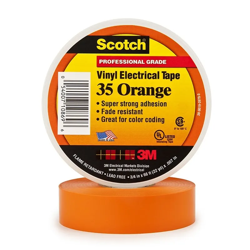 Precio Reducido TAPE SCOTCH 35 NARANJA 3M 3/4X66