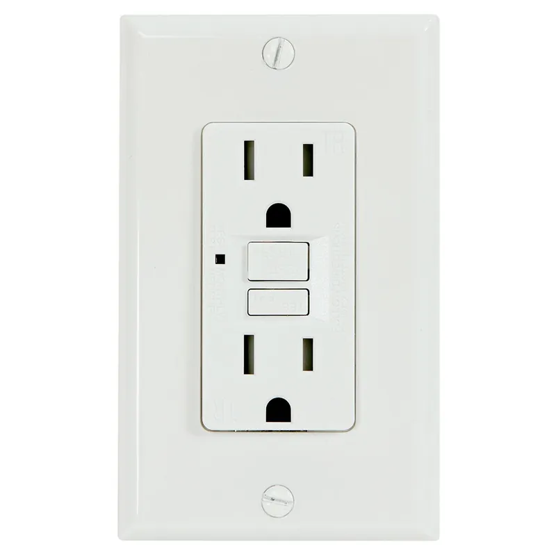 TC DBL GROUND FAULT 15A BLAN TAMPER RESISTANT Precio Rebajado