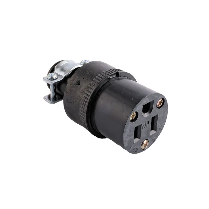 No Te Lo Pierdas TOMA CORDON CAUCHO 15 AMP 125V 222