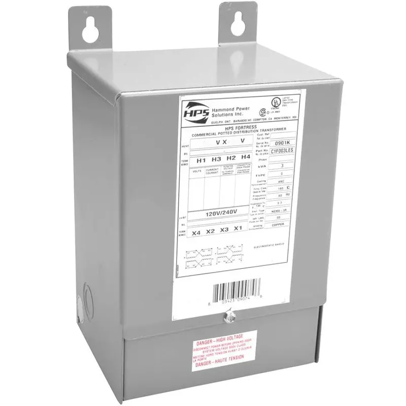 Compra Hoy TRAFO SECO 1F 10KVA 240/480V-120/240V C1F010LES