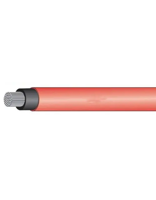 Directo De Fábrica Cable unipolar flexible para sistemas fotovoltaicos 1x10 mm2 rojo H1Z2Z2-K1X10R500