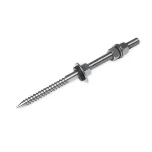 Promoción Tornillo doble rosca con junta EPDM Teknomega M10 x 250 mm FVT1305