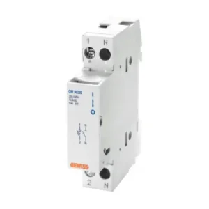 Portafusibles seccionable - 1P+N 10,3X38 690V 32A - 1 módulo GEW GW96220 Precio De Oferta