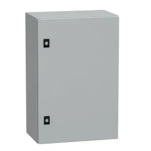Precio Reducido Puerta maciza + placa Schneider CRN 600X400x250mm NSYCRN64250P