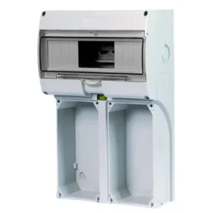 Imprescindible (Must-Have) Panel vacío para tomas Fanton Key Box 14 kW 2 agujeros IP65 74176