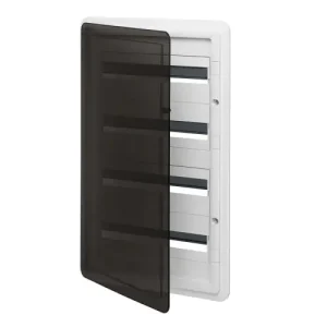 Cuadro de distribución Vimar empotrable 72 módulos DIN IP40 con puerta ahumada V53172 Directo De Fábrica