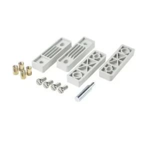 Soporte de montaje en pared Schneider 4 piezas RAL 7035 NSYPFPLMG Rebajas