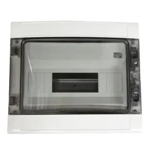 Centralita de pared Siemens 12 módulos IP65 puerta ahumada 8GB13712 Favorito De Clientes