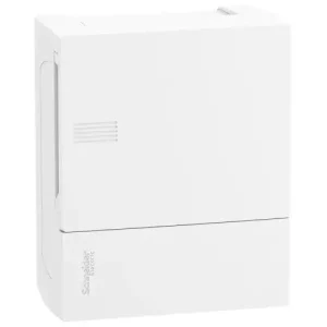 Descuento Cuadro eléctrico de pared Schneider 6 módulos IP40 color blanco MIP10106