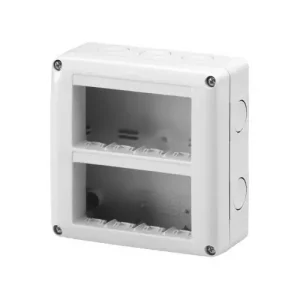 Sistema | contenedor para aparatos de 8 plazas IP40 GW27023 Novedad