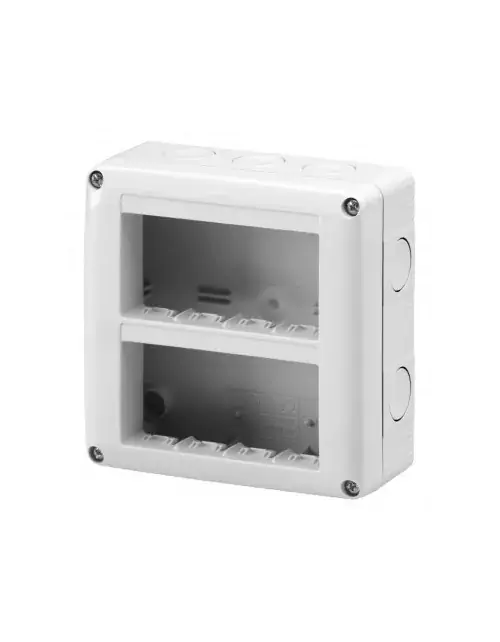 Sistema | contenedor para aparatos de 8 plazas IP40 GW27023 Novedad