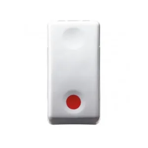 Precio Rebajado SistemaBlanco | botón rojo NC y NO auxiliar