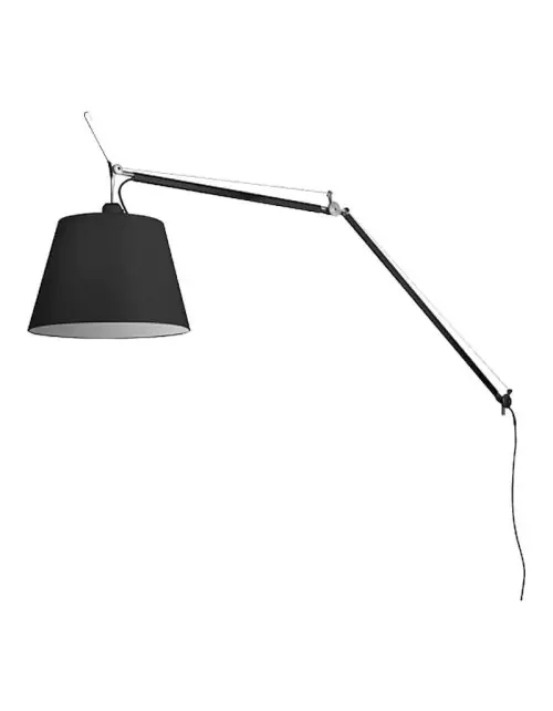 Oferta Limitada Artemide Tolomeo Mega cuerpo de lámpara con interruptor Negro 0564030A