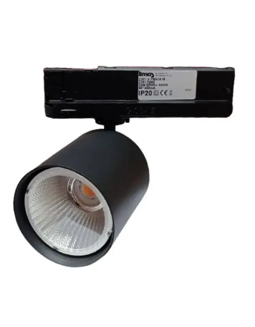 Ilmas Proyector sobre carril LED trifásico 24W 3000K con driver blanco 23517QT1 Precio De Oferta