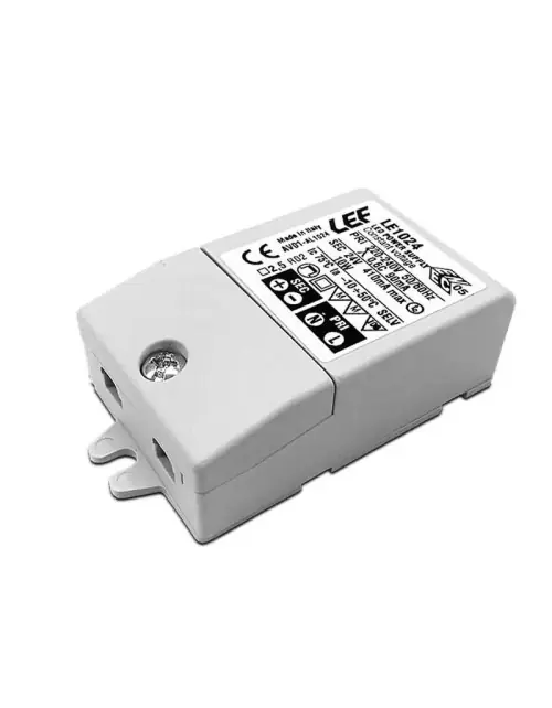 Fuente de alimentación para tira LED LEF 10W 12VDC tensión constante IP20 LE1012 Popular