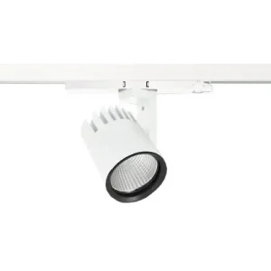 Devolución Gratuita Fosnova Disano proyector sobre carril LED 34W 4000K 45° 2713 lúmenes 2210411100