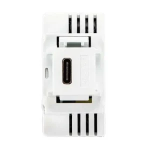 Ordena Ya Fuente de alimentación con puerto USB-C Keystone Fanton 3A, color blanco 82901