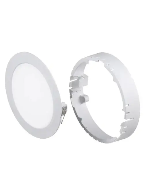 Flash redondo plano 20W 3000K con marco STLED20WBC Bestseller