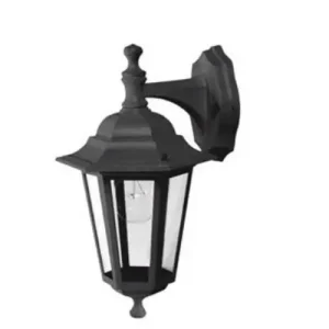 Favorito De Clientes Farol Vittoria Poliplast negro envejecido 1XE27 IP33 400401N-60