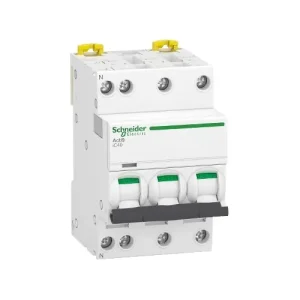 Interruptor magnetotérmico iC40a 3P+NC 32A 4500A SNR A9P52732 Descuento