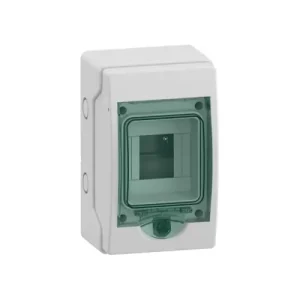 Cuadro de distribución de pared Mureva Enclosures IP65 de 1 fila y 4 módulos SNR 10312 Imprescindible (Must-Have)