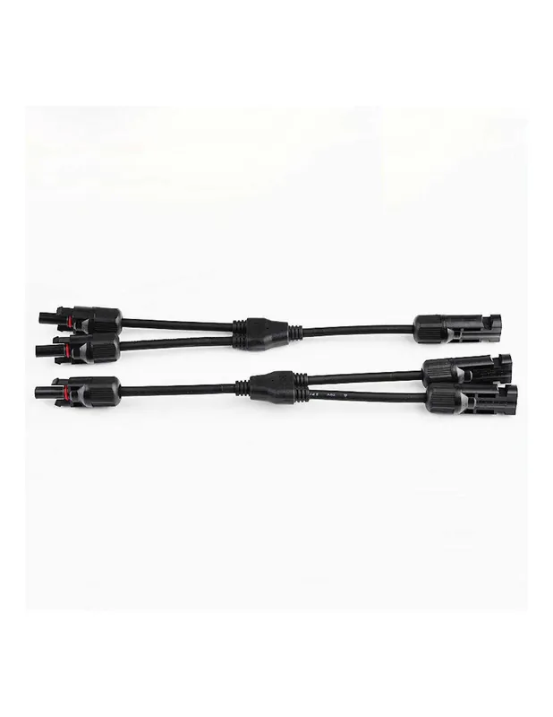 Descuento Pareja de conectores macho y hembra flexibles MC4 2/1 IP68 para Cable de 4-6mm²