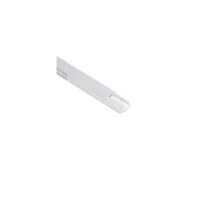 Tira Canaleta 2 mtrs Adhesiva 20x10mm Blanca Promoción