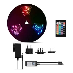 Tira de LED RGB 5mtrs inteligente Sonoff L2 + controlador Wifi Precio De Fábrica