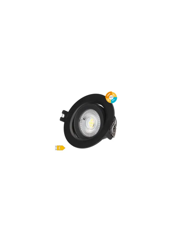 Ordenar Ahora Mismo Aro basculante redondo empotrable LED Serie Banok 7W 3000-4000-6500K