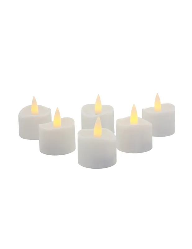 Compra Hoy Pack 6 velas decorativas LED 36mm